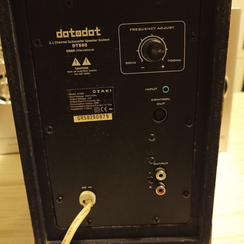 Computer speakers with subwoofer and remote control new