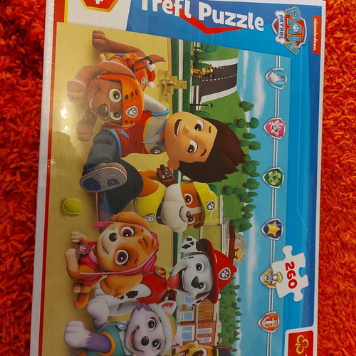 Puzzle Paw Patrol new, 260 pieces, 8+