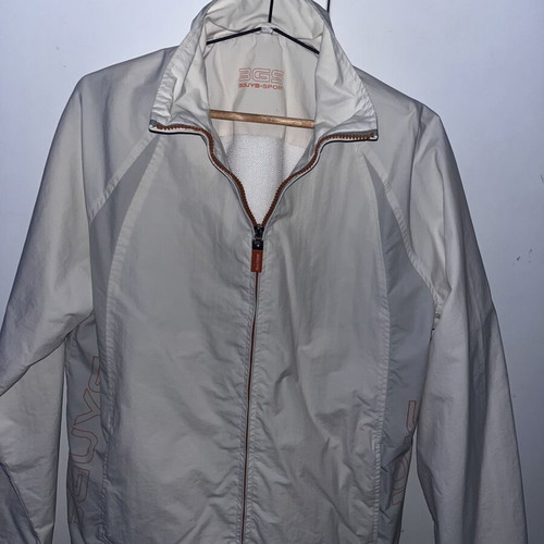 3Guys Vintage Windbreaker white size Large like new
