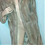  παλτό από faux(οικολογικη) γούνα