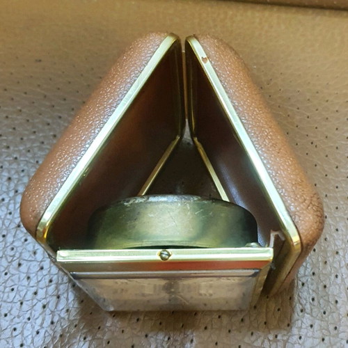 Vintage Equity travel alarm clock used