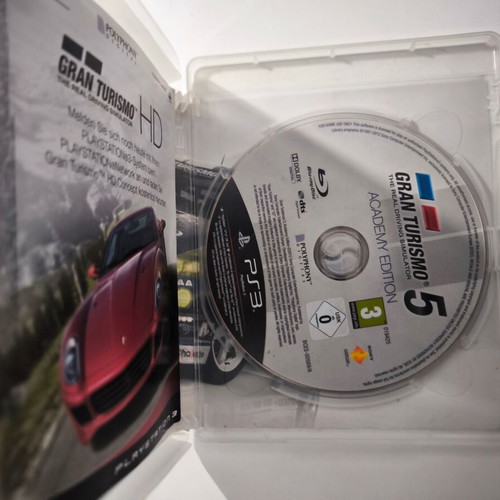 Gran Turismo 5 Academy Edition PS3 game used