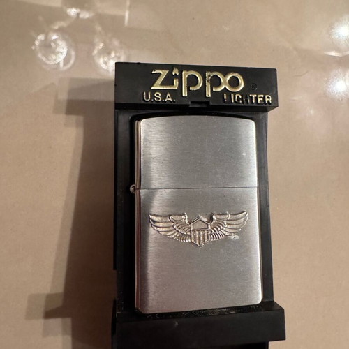 Zippo lighter collectible silver new