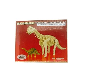 Πάζλ ξύλινο τρισδιάστατο Δεινόσαυρος 3D Brachiosaurus Anelixi