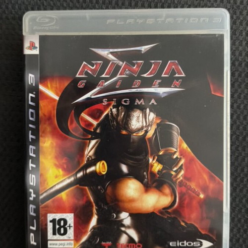 Ninja Gaiden Sigma PS3 game, like new, complete