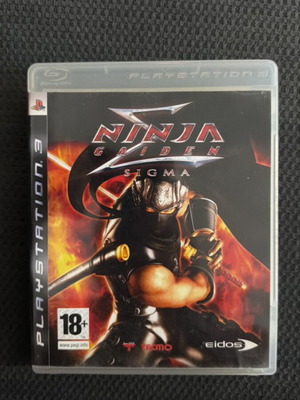 Ninja Gaiden Sigma PS3 game, like new, complete