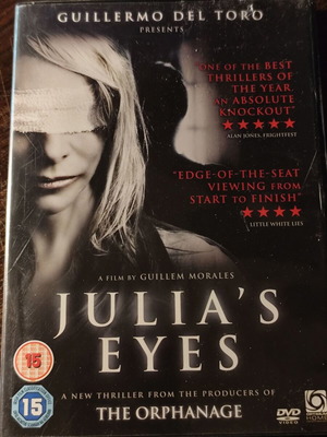DVD Julia's Eyes μεταχειρισμένο, θρίλερ με αγγλικούς υπότιτλους
