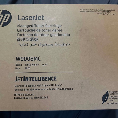 HP W9008MC Original LaserJet Toner Cartridge for E50145dn E52645dn E52645c