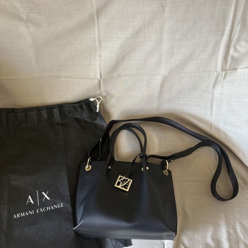 Armani Exchange black crossbody bag new
