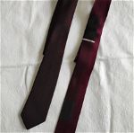 2 γραβάτες μπορντό