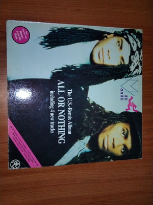 Milli Vanilli All Or Nothing The U.S. Remix Album vinyl record used