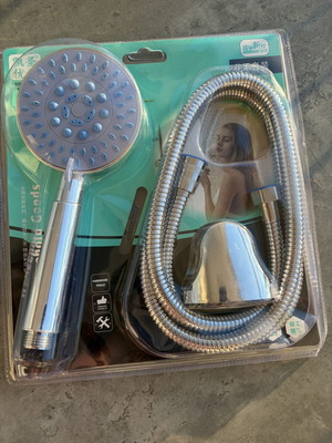 Multi-Function Handheld Shower Head Set new, chrome finish