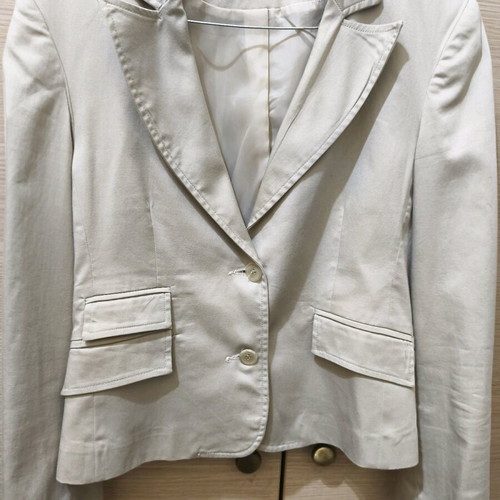 Paranoia women's jacket new, spring fitted beige XL