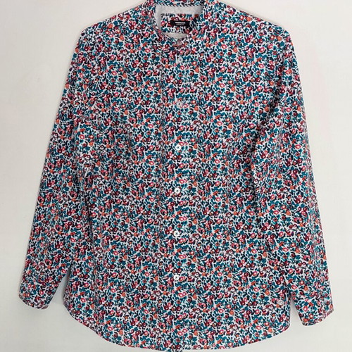 Walbusch cotton women's shirt, multicolor, size L