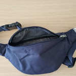 Waist bag new, blue, spacious and lightweight