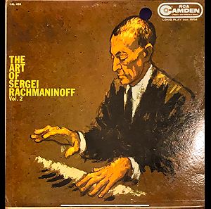 Sergei Rachmaninoff - The Art Of Sergei Rachmaninoff Vol. 2 (LP). 1959. G / VG