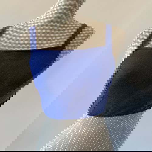 Benetton crop top μεταχειρισμένο, μέγεθος M, μπλε