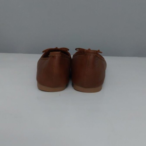 L.ICEAN Brown Ballet Flats Size 37 New by Tsoukalas Shoes