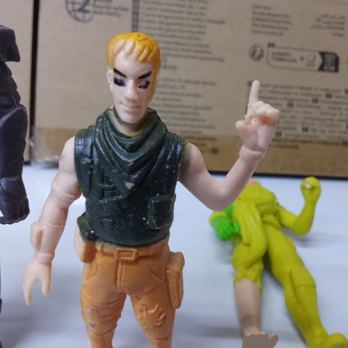 Fortnite action figures used, pack of 4, 10 cm