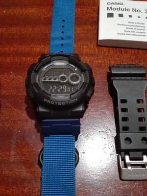 Casio 3263 like new with NATO Zulu strap