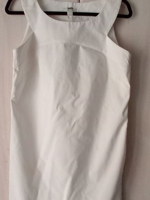 Ann Taylor Loft 6 white women's dress like new