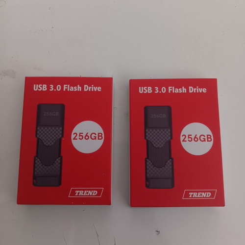 USB sticks new, pack of 2, 256GB, USB 3.0 flash drive