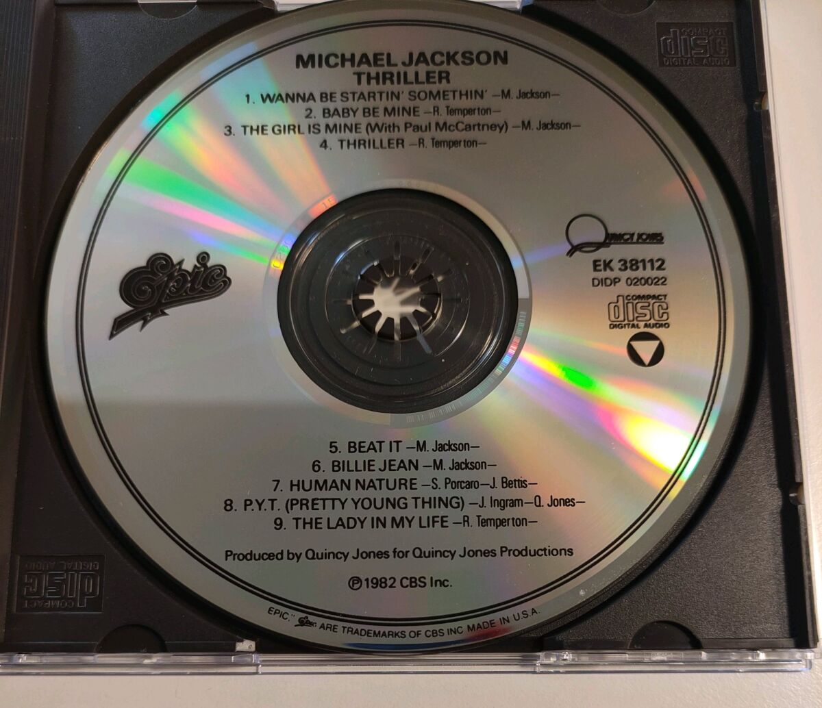 Michael Jackson Thriller CD like new, pop - € 19,00 - Vendora.cy