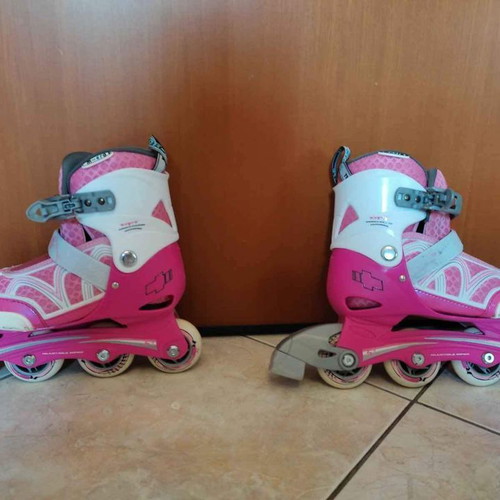 Micro Inline Roller Skates Adjustable Size 35-38 Like New