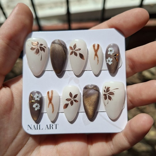 Press On Nails set with application tools