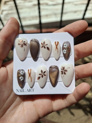 Press On Nails set with application tools