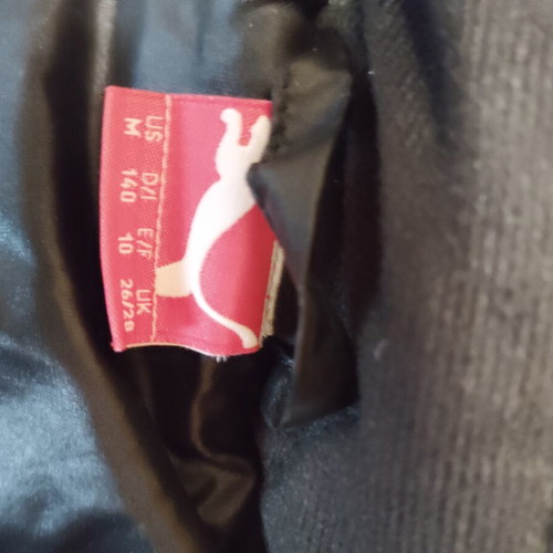 Puma Kids Jacket black, like new, size 140 cm