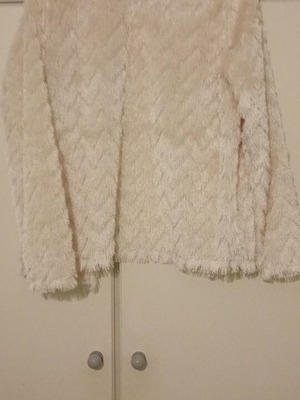 H&M official cardigan like new, beige, fluffy, size XS