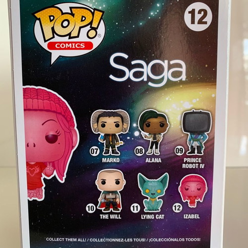 Funko POP! Comics Saga Izabel used, exclusive