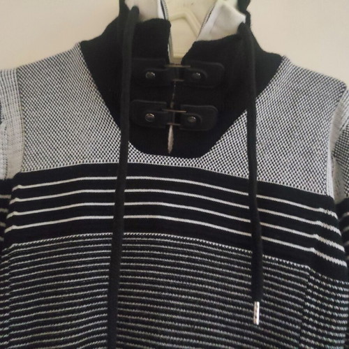 Bel Mode Premium Quality Men's Shirt M like new, black and white