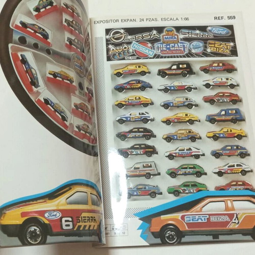 MIRA las miniaturas Spain 1988 toy catalog in like new condition