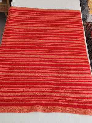 Κουβέρτα μικρή ακριλική με βελόνες σαν καινούργια