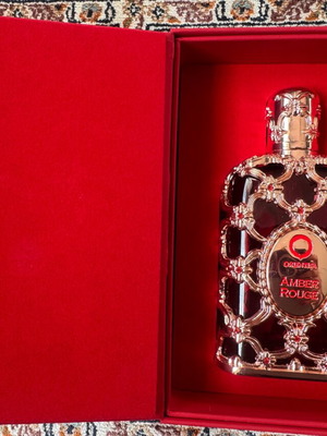 Orientica Amber Rouge Eau de Parfum like new, 60 ml