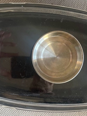 Bergner Roaster with Glass Lid used