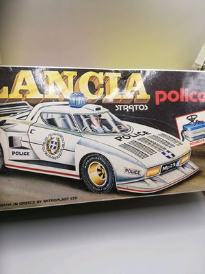 Mister P ελληνικό παιχνίδι Lancia Stratos police μεταχειρισμένο αυτοκίνητο