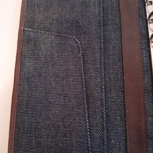 EVISU DENIM  Organizer/agenda/Notebook RARE ITEM