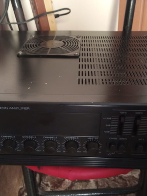 Inter-M PA-4000 ενισχυτής μεταχειρισμένος, 120W, 6 μικρόφωνα, 5 ζώνες