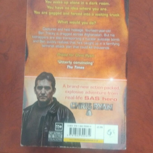 Chris Ryan Battleground book used, English