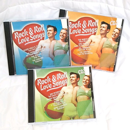 Rock and Roll Love Songs 3 CD collection new