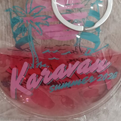 Karavan Summer 2026 Keychain new, pink