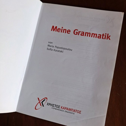 Karampatos German book used, level A1-B1