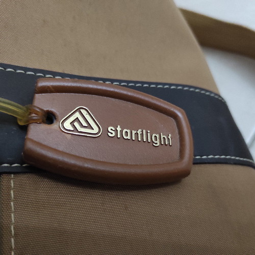 Starflight vintage travel bag made of genuine leather like new