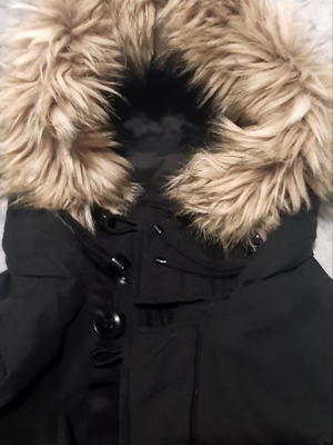 Polo Ralph Lauren μπουφάν bomber μαύρο XXL καινούργιο με αποσπώμενη γούνα