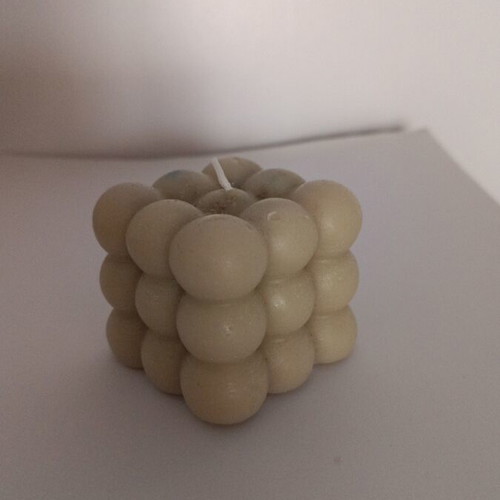 Handmade candle with vanilla scent new