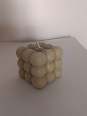 Handmade candle with vanilla scent new