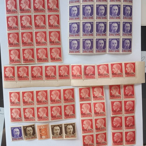 Prewar stamp collection, Greek and foreign